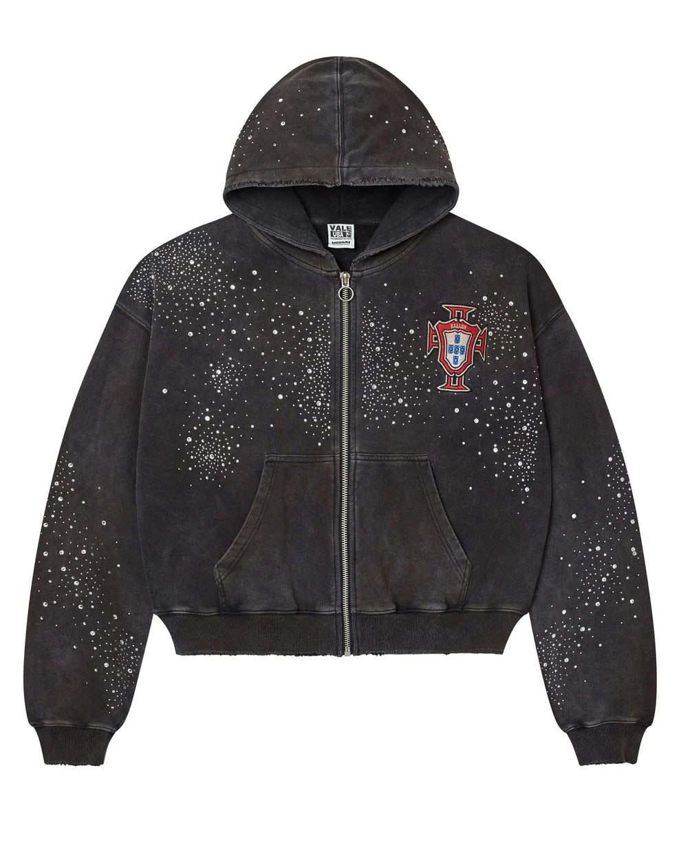 Vale Forever  PLUTO CLUSTERED ZIP UP