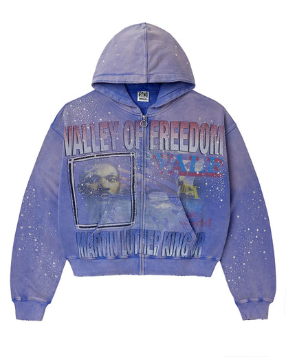 Vale Forever Freedom Zip Up 'Mauve'