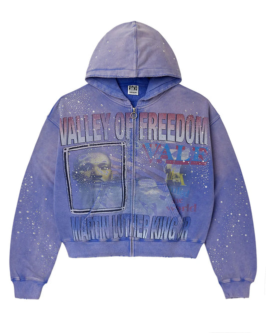 Vale Forever Freedom Zip Up 'Mauve'