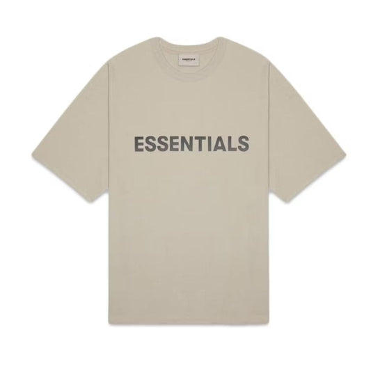 FOG Essentials Boxy T-Shirt Applique Logo Sage