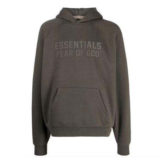 FOG Essentials Reglan Hoodie Gray off black