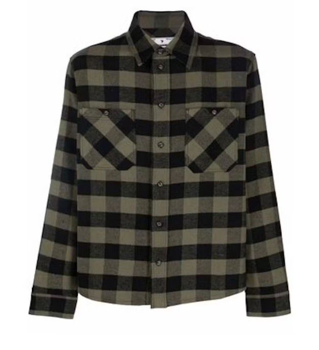 Off White Arrow Flannel Shirt