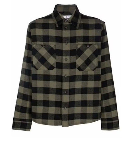 Off White Arrow Flannel Shirt