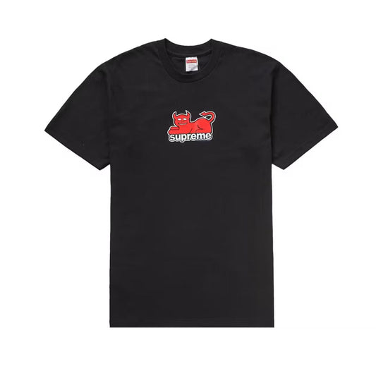 SUPREME TOY MACHINE DEVIL CAT TEE