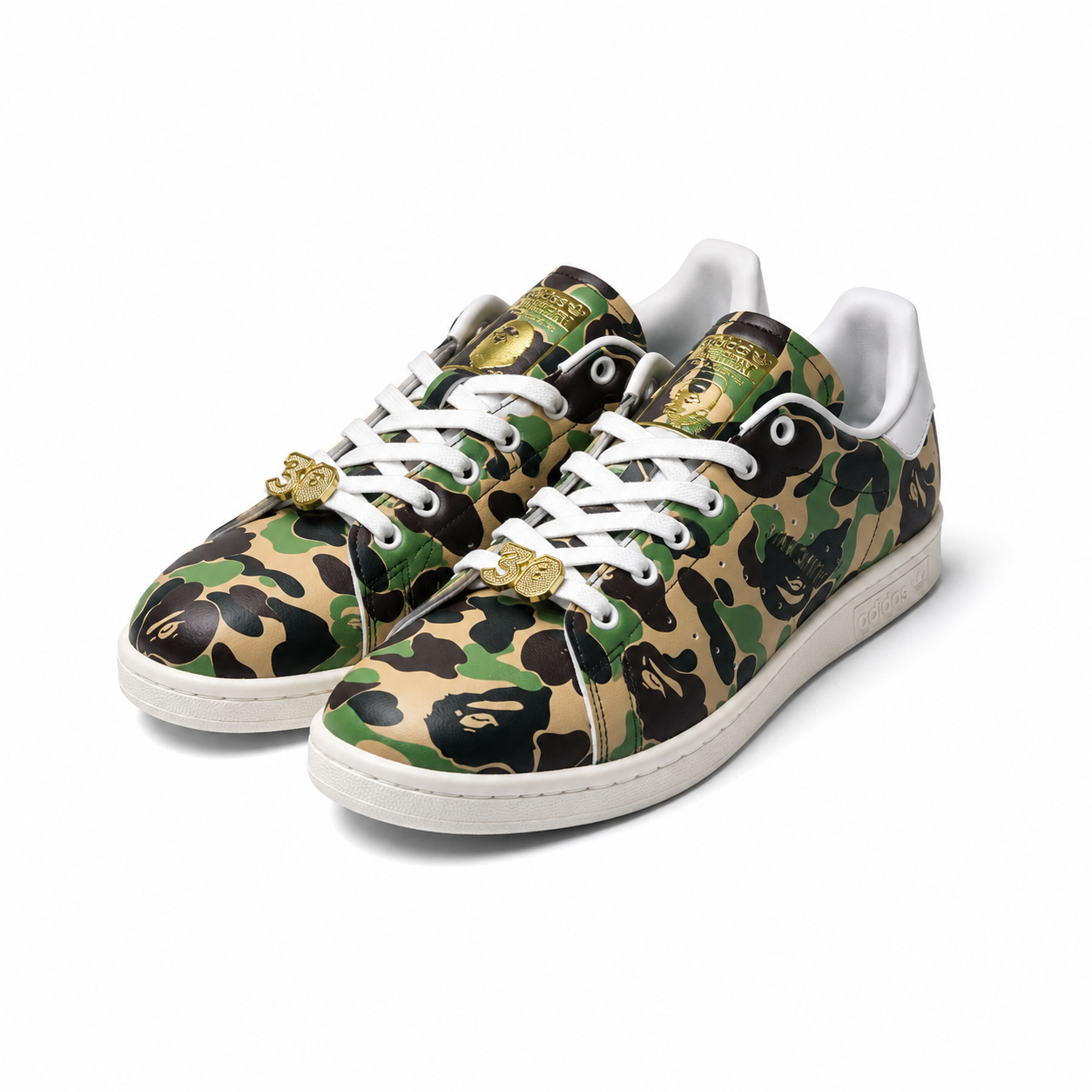 ALV - Adidas Stan Smith Bape ABC en camuflaje 42.5 EUR (9 US)