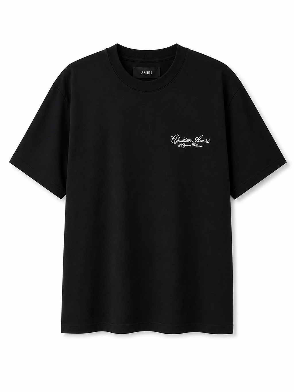 Amiri Chateau Script Tee Black