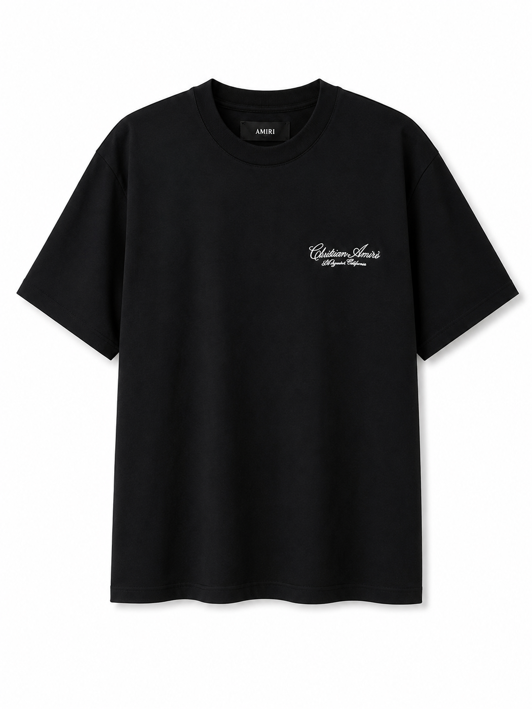 Amiri Chateau Script Tee Black
