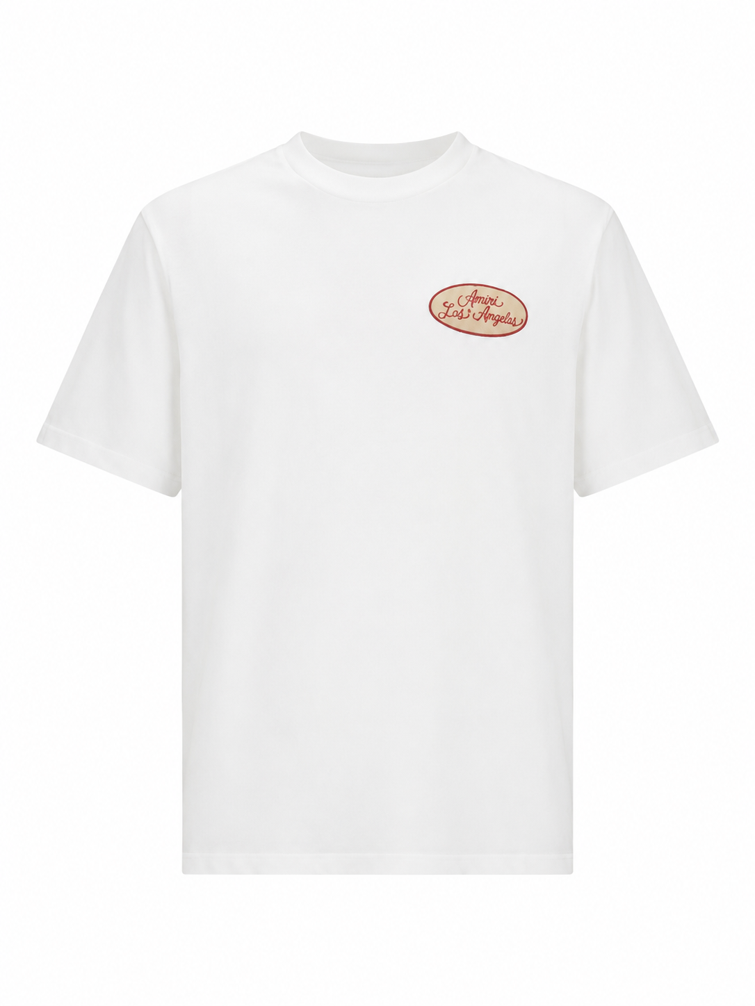 Amiri Station Patch Tee White