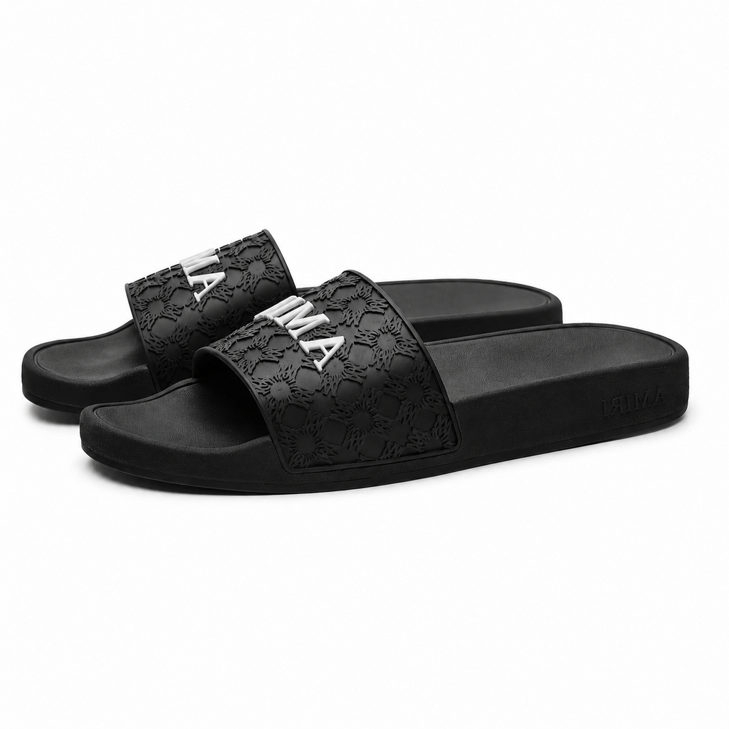 Amiri MA Quad Pool Slide Black