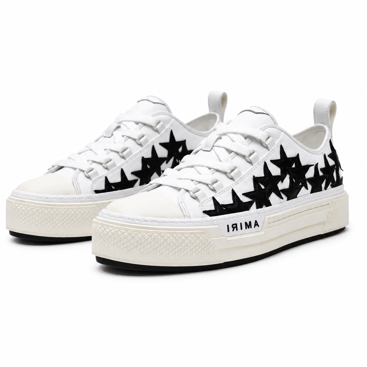 Amiri Stars Low White/Black