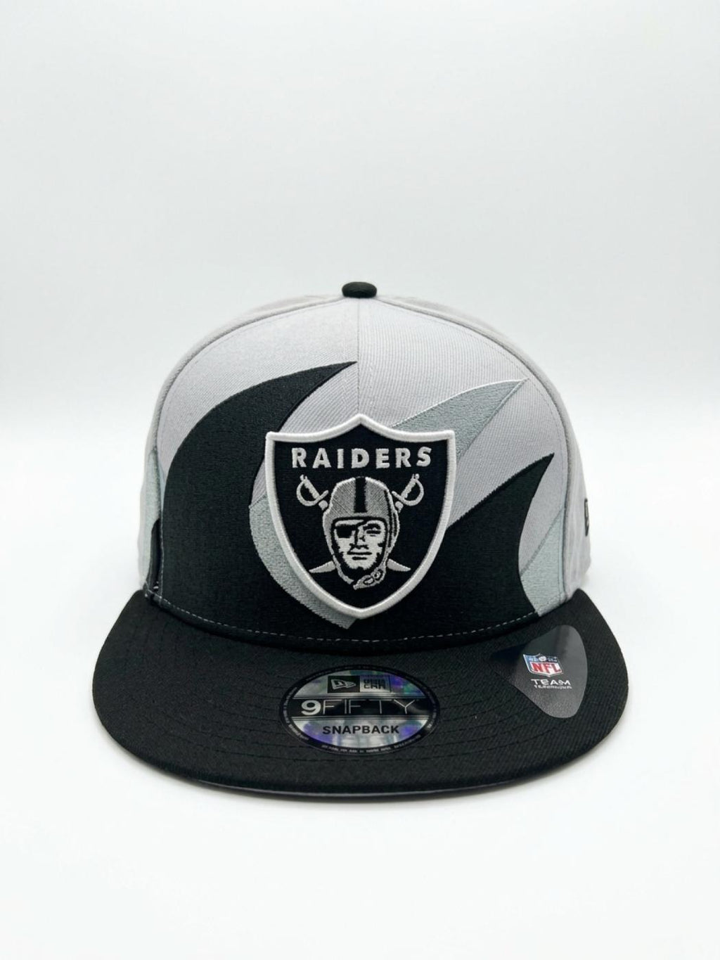 New Era Raiders White And Black