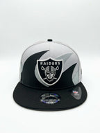 New Era Raiders White And Black
