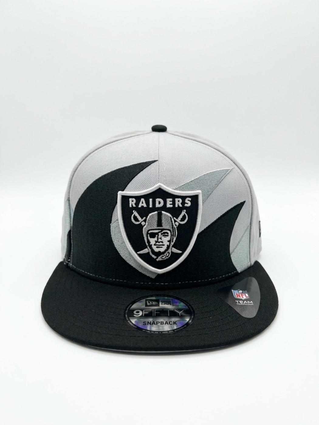 New Era Raiders White And Black