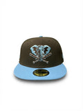 New Era Elepant Brown And Sky blue