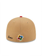 New Era M Beige And Red
