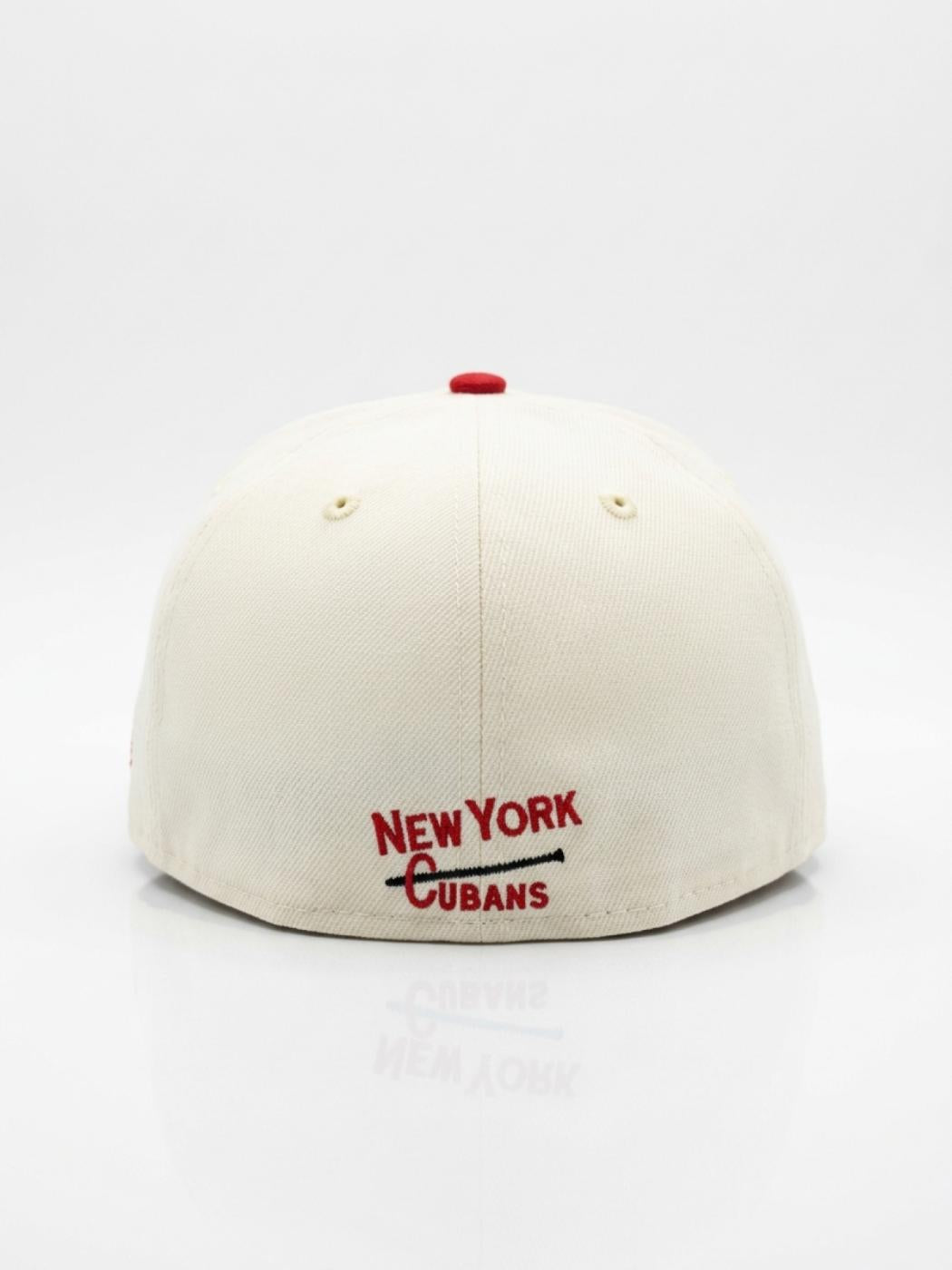 New Era NY Cream And Red