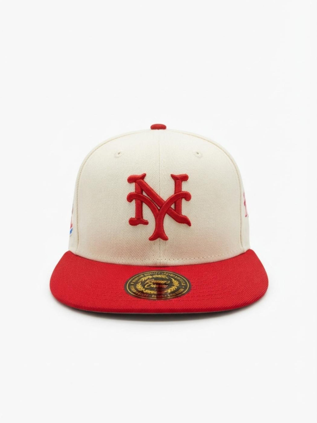New Era NY Cream And Red