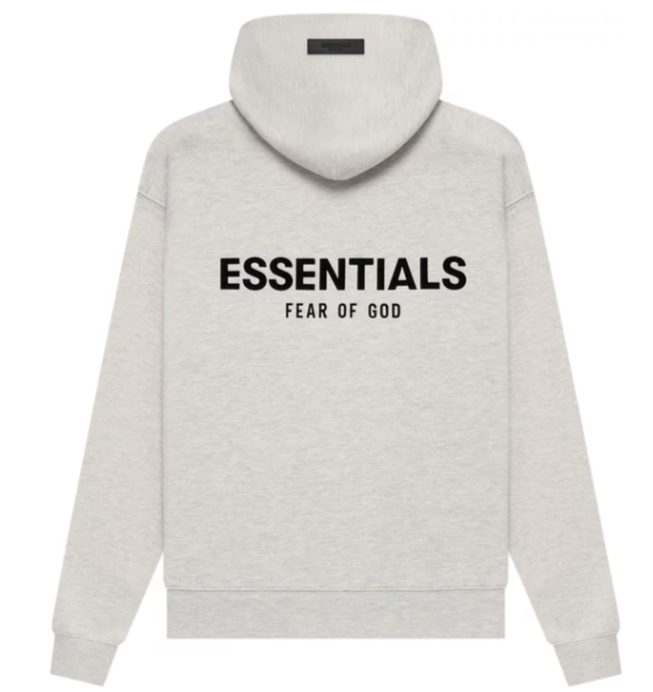 Fear of God Essentials Hoodie 'Light Oatmeal'