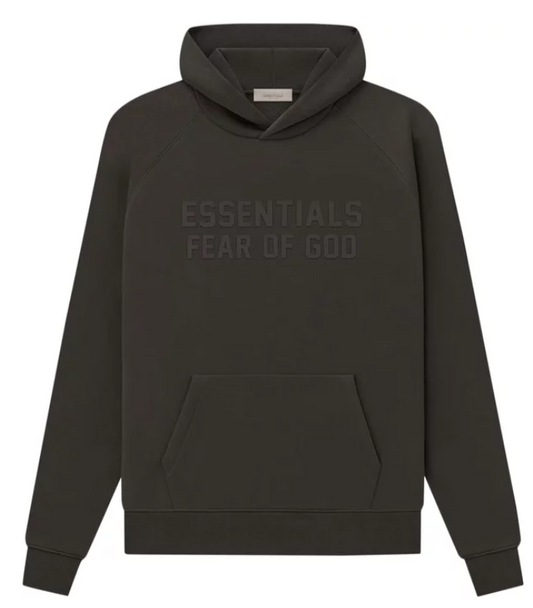 Fear of God Essentials Hoodie Off Black