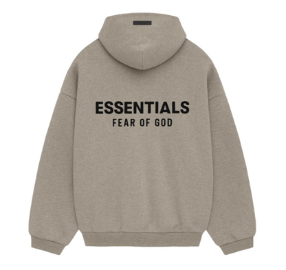 Fear of God Essentials Fleece Hoodie (FW24) Heather Gray