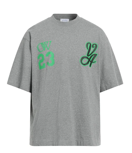 Off-White  Green  / Grey