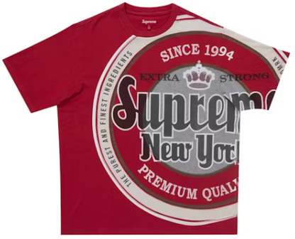 Supreme Lager S/S Top Red