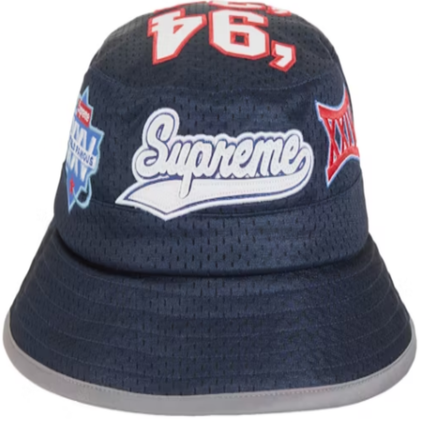 Supreme Playoffs Mesh Crusher Hat Navy