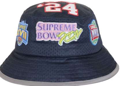 Supreme Playoffs Mesh Crusher Hat Navy