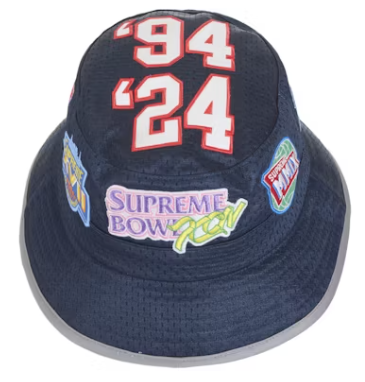 Supreme Playoffs Mesh Crusher Hat Navy