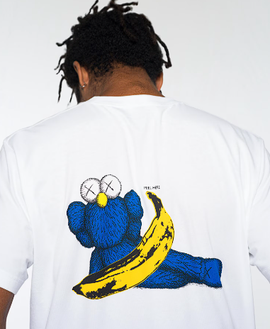 KAWS + Warhol UT Graphic WHITE