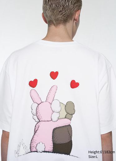 KAWS + Warhol UT Graphic WHITE