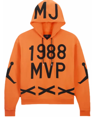 Jordan x Nina Chanel Abney Fleece Hoodie Alpha Orange