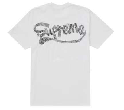 Supreme Tape Tee White