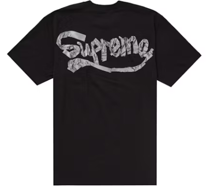 Supreme Tape Tee Black