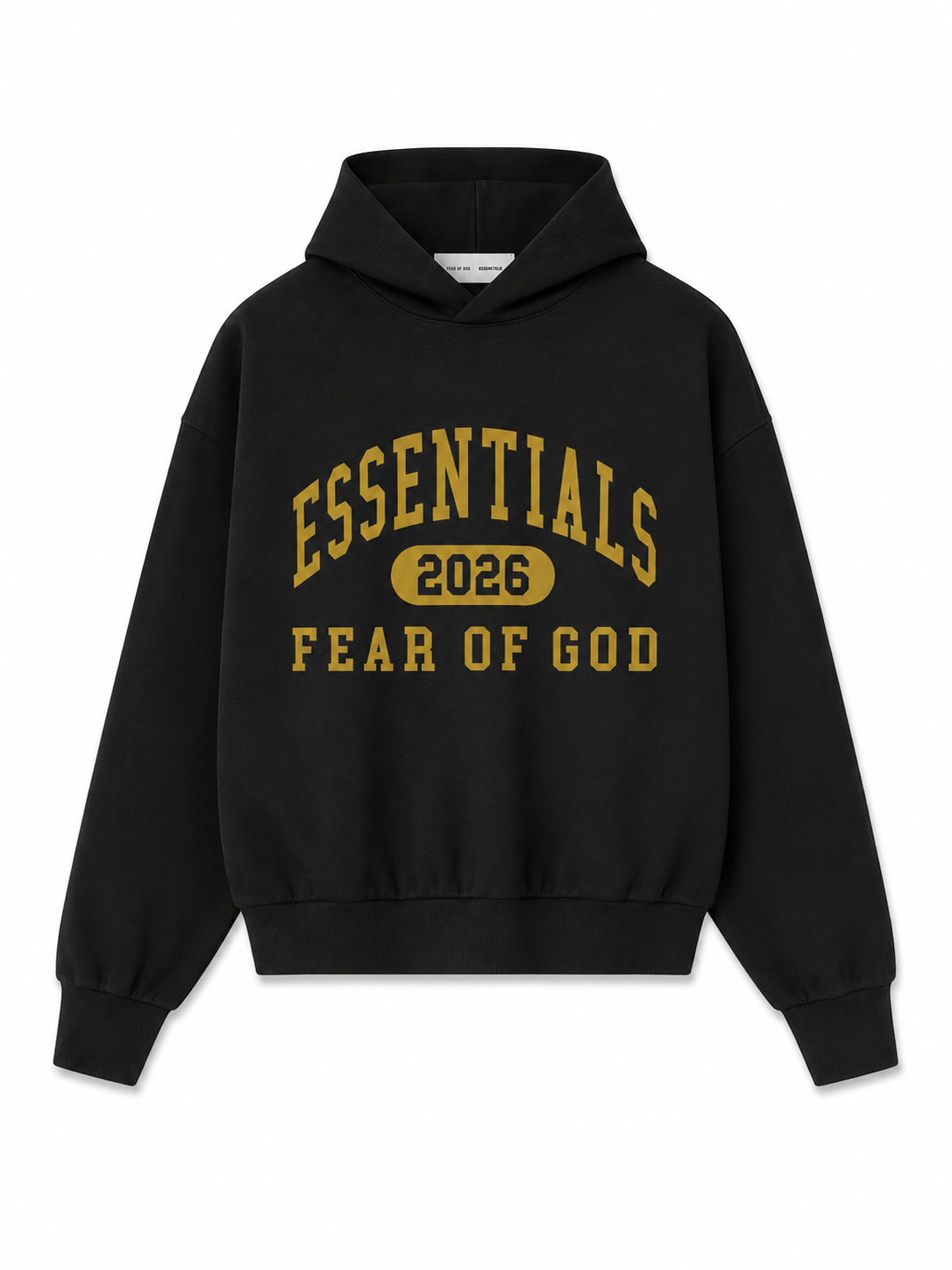 Essentials Classic Fit Hoodie Vintage Black