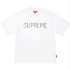 Supreme Hearts Studded S/S Top White