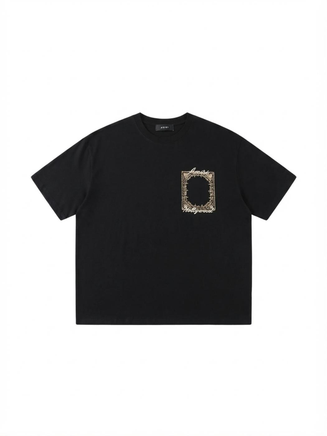 Amiri Black Ma Quad Bandana-print T-shirt Black