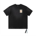 Amiri Black Chateau Stamp T-Shirt Black