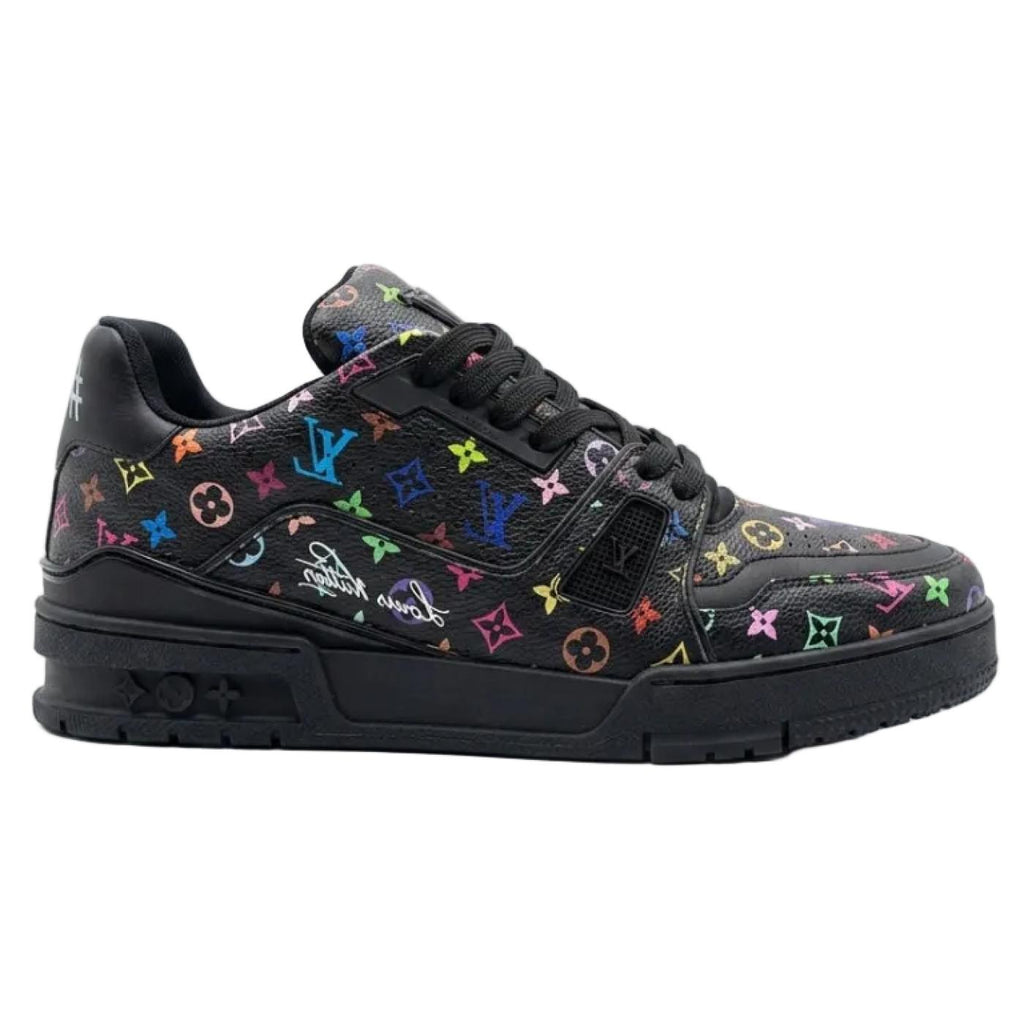 Louis Vuitton LV Trainer Takashi Murakami Black