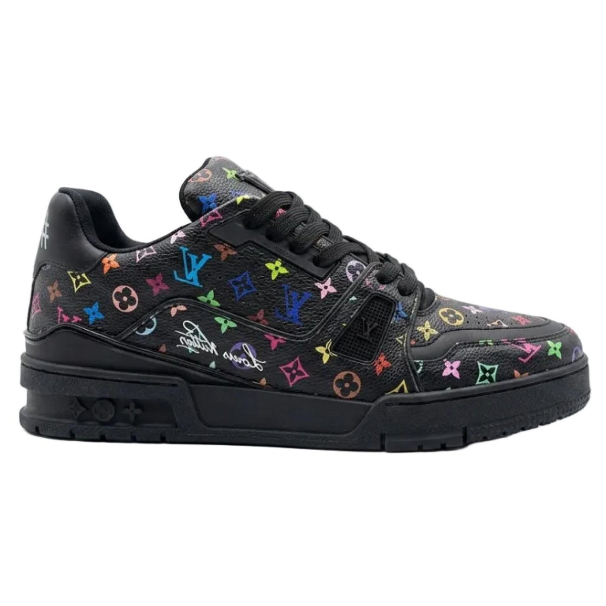 Louis Vuitton LV Trainer Takashi Murakami Black