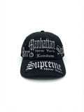 Supreme | City Patches 6-Panel | Black