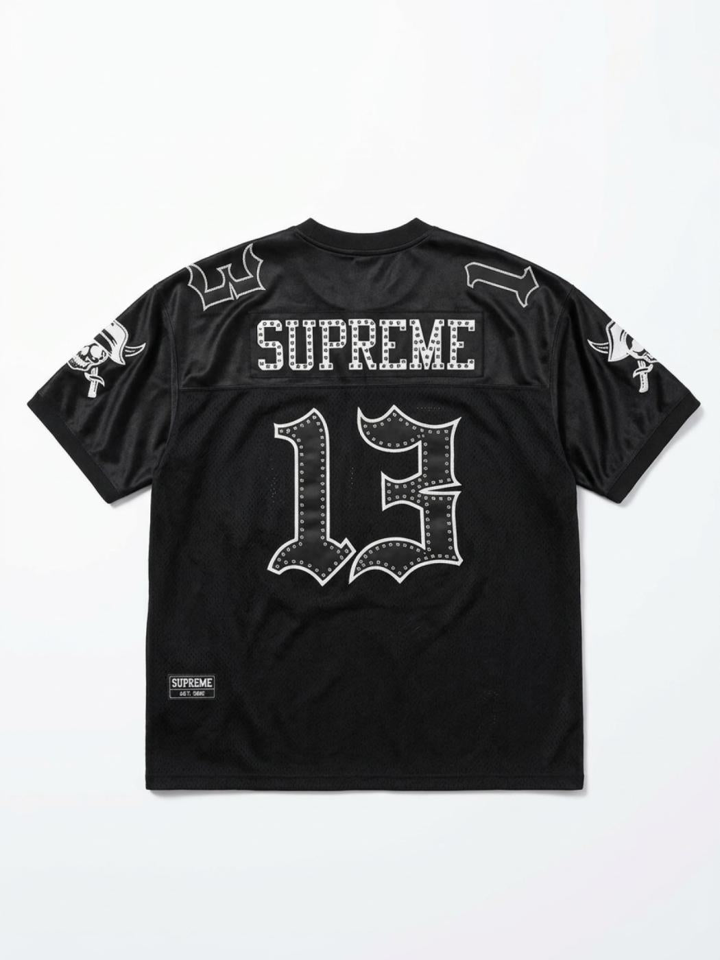 Supreme b.b. Simon Football Jersey Black