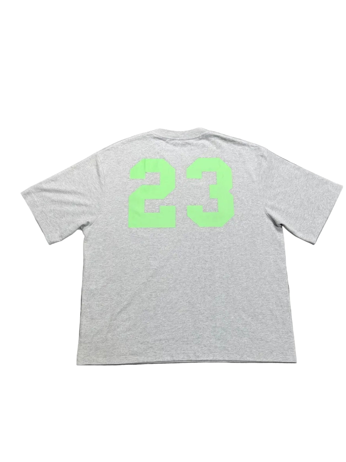 Off-White 23 Varsity Skate Short-Sleeve Tee Melange Grey
