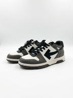 Off-White Out Of Office OOO Low Tops Dark Gray Black