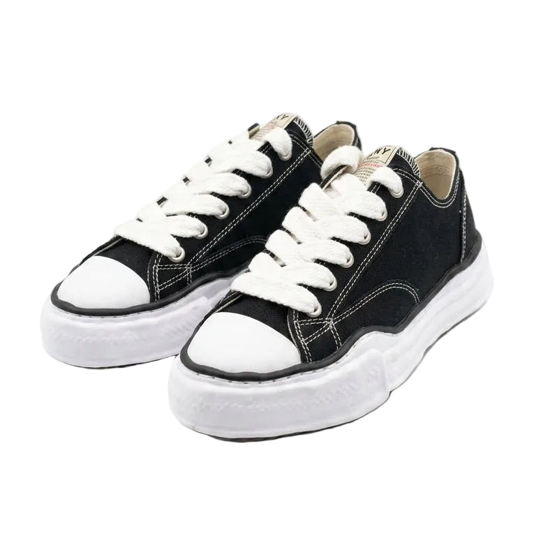 Maison Mihara Yasuhiro Peterson OG Sole Canvas Low Black