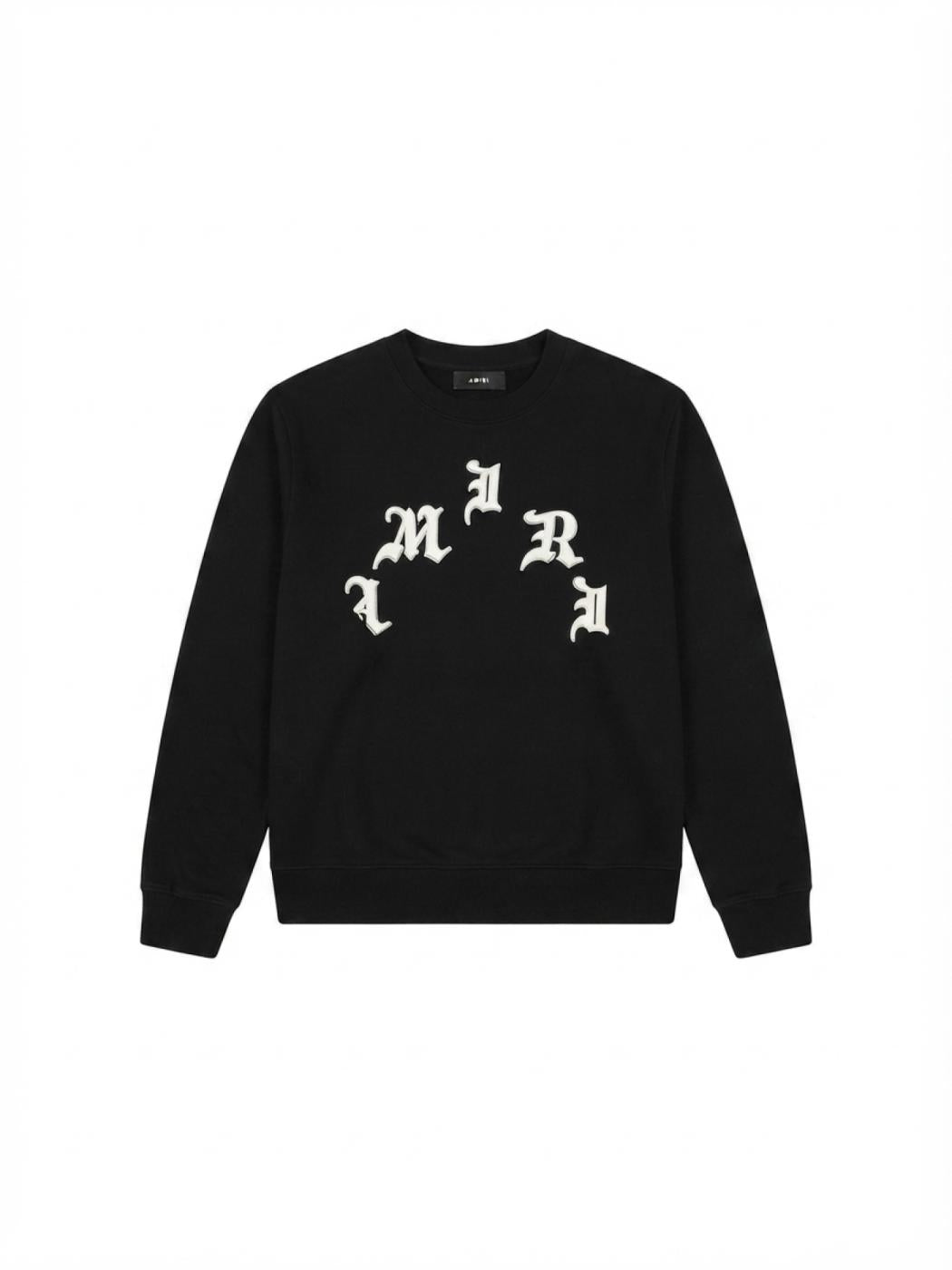 Amiri | x Wes Lang x Logo Crew Black | Size L