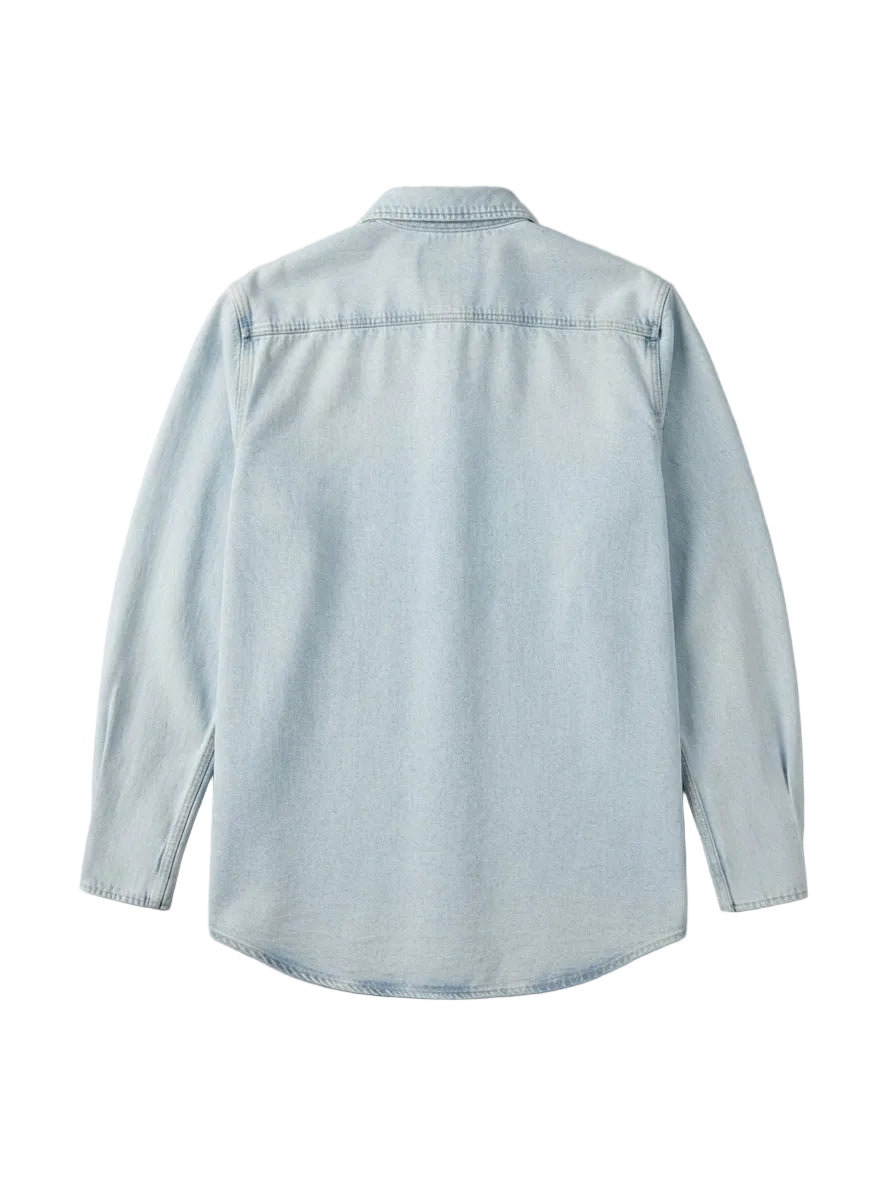 Off-White Monalisa Denim Shirt Bleach Blue/Blue