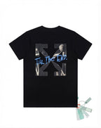End x Off-White | San Girolamo Tee Black/Light Blue | Size L