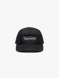 Suprme | Men's Black Supreme Metallic Mesh Cap | Black
