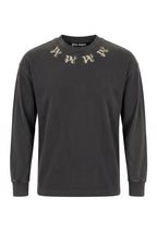 Palm Angels Statement Monogram Long Sleeve Black/Grey